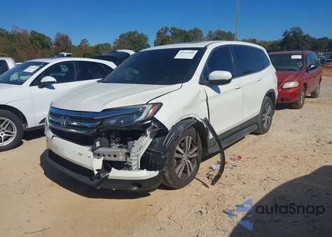 2016 Honda Pilot Ex-L из США, поврежденный, VIN 5FNYF5H84GB032034